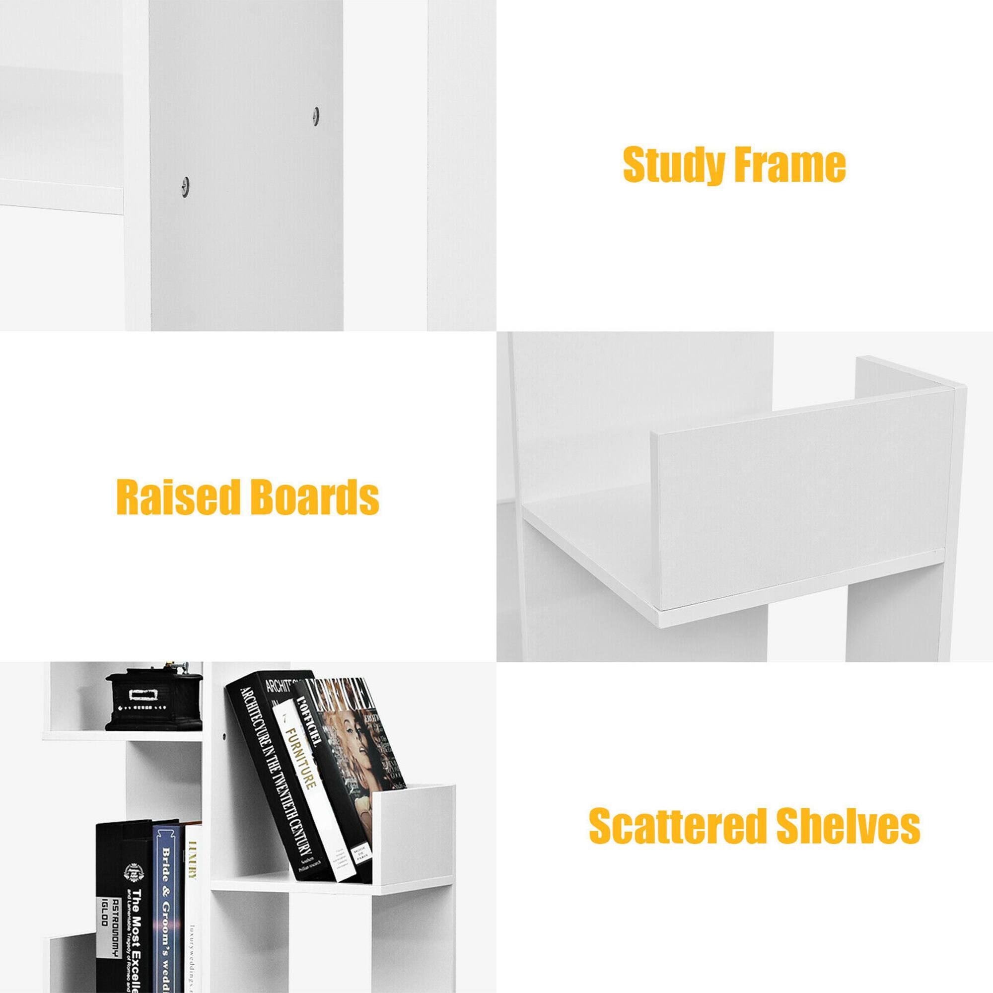 Study Frame, Raised Boards, Scattered Shelves