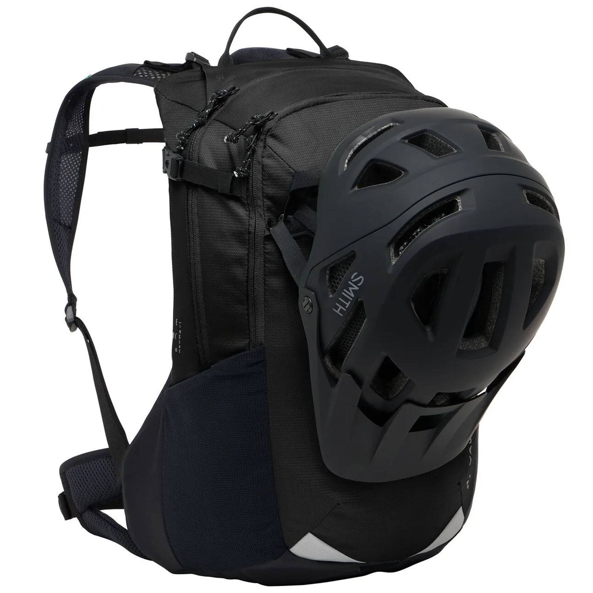 Alt View 5. VAUDE - Vaude Trailvent 15 Mountain Bike Backpack - Black - Black.