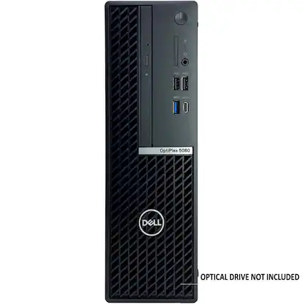 I 8 OptiPlex 5080
DELL
OPTICAL DRIVE NOT INCLUDED