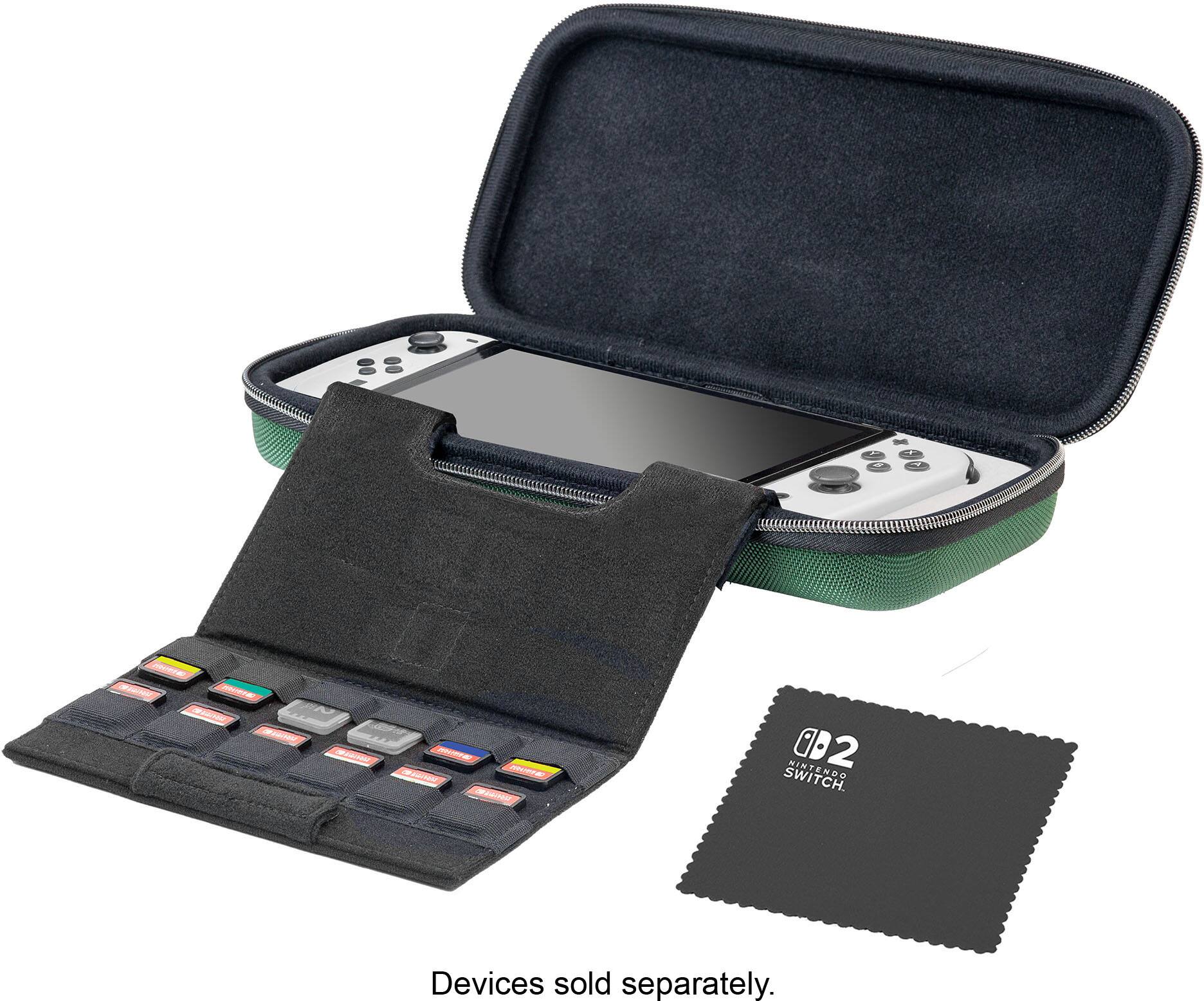 RDS Industries Game Traveler Deluxe Hylian Shield Zelda Case Green