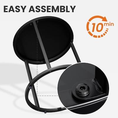 EASY ASSEMBLY  
min 10