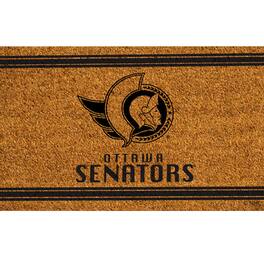 Evergreen Enterprises - Ottawa Senators 16" x 28" Coir Logo Doormat - Multicolor