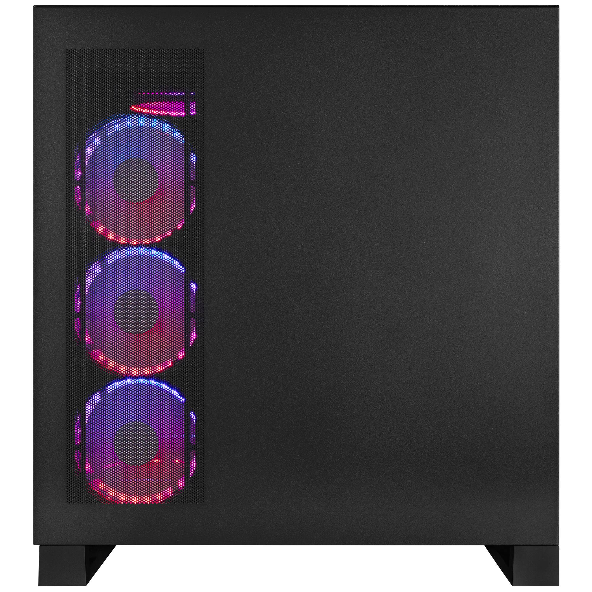 Alt View 6. CLX - Horus Gaming Computer - Intel Core Ultra 9 285K - 48GB DDR5 - GeForce RTX 5080 16GB - 2TB NVMe M.2 SSD - AI-Accelerated - Black.