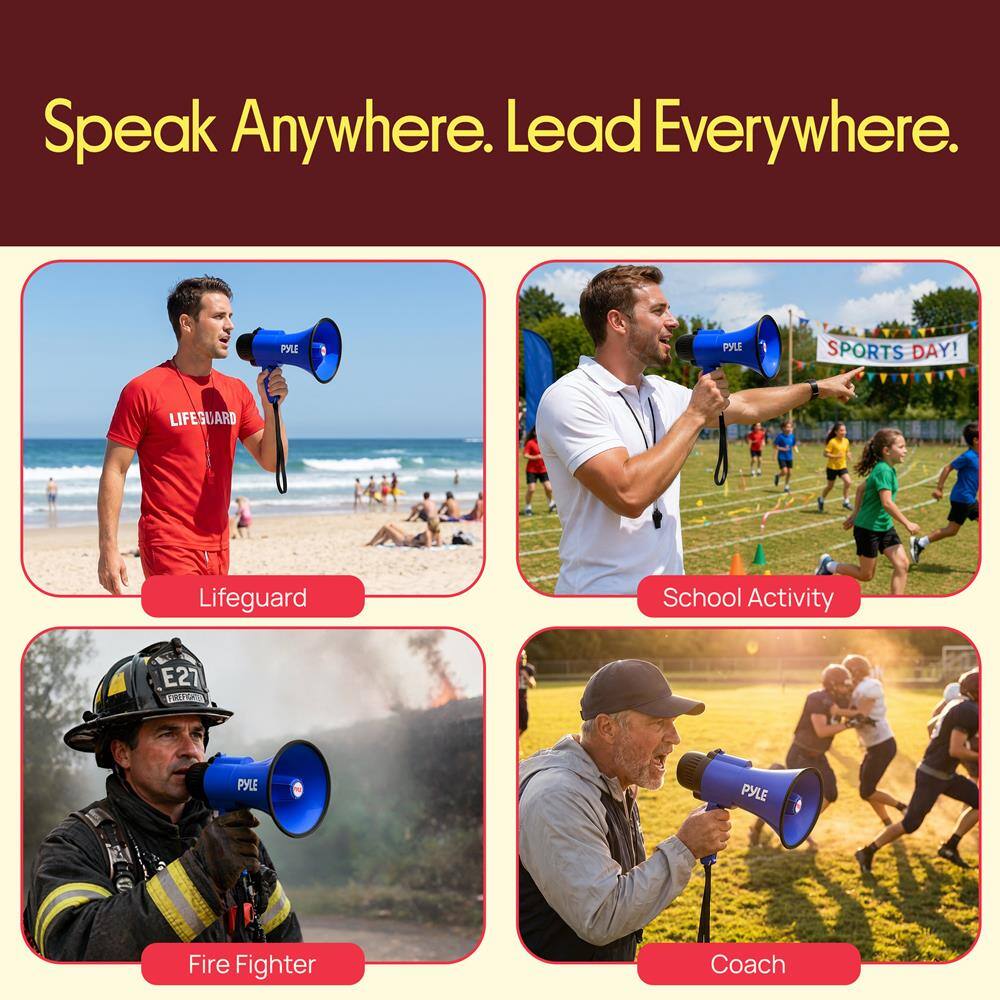 Speak Anywhere. Lead Everywhere.

PYLE SPORTS DAY!  
LIFEGUARD Lifeguard School Activity  
E27 SS  
PYLE  
Fire Fighter Coach