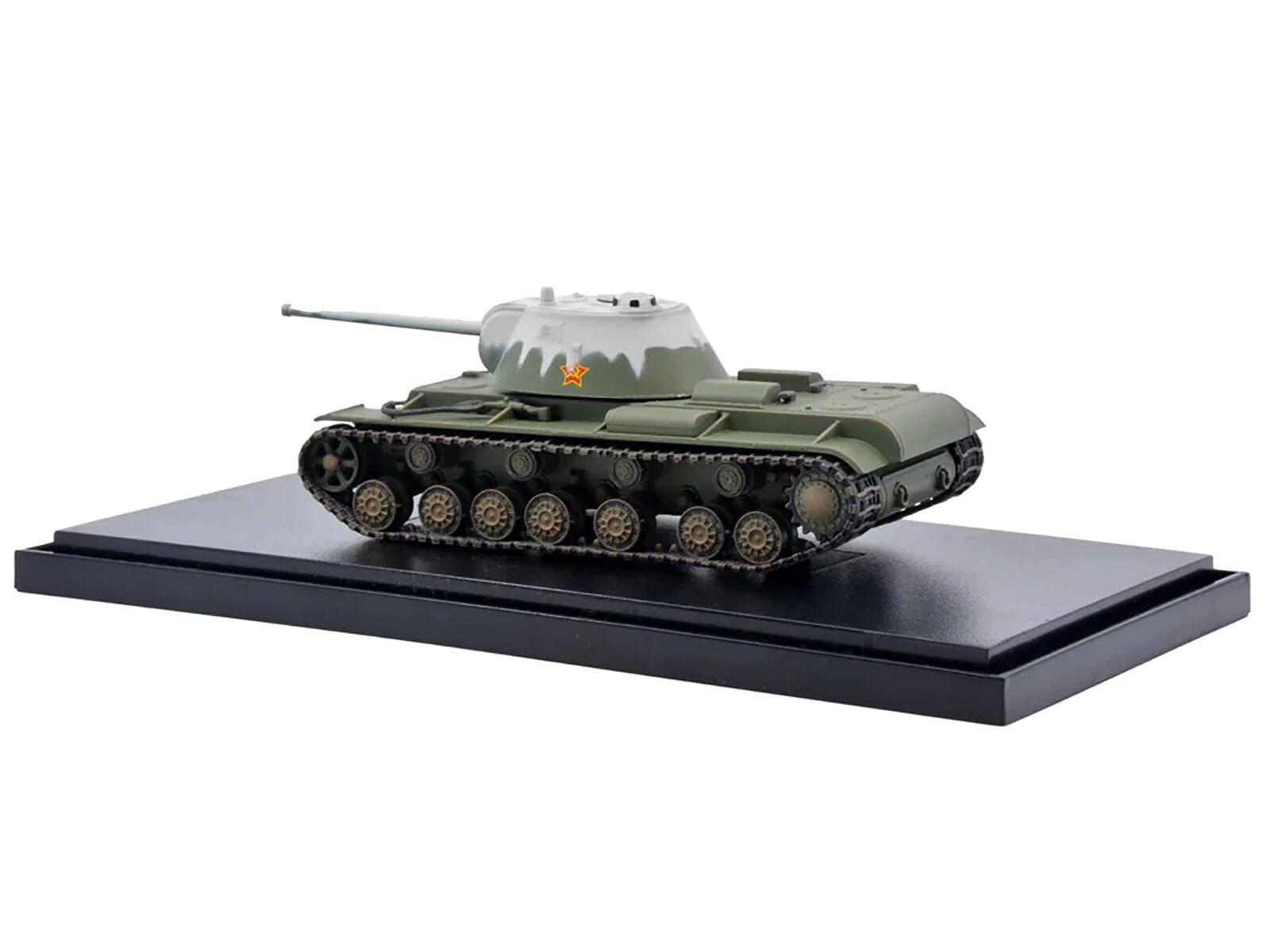 Alt View 3. Panzerkampf - Soviet Kliment Voroshilov KV-3 Heavy Tank Winter Camouflage 1/72 Diecast Model by Panzerkampf.