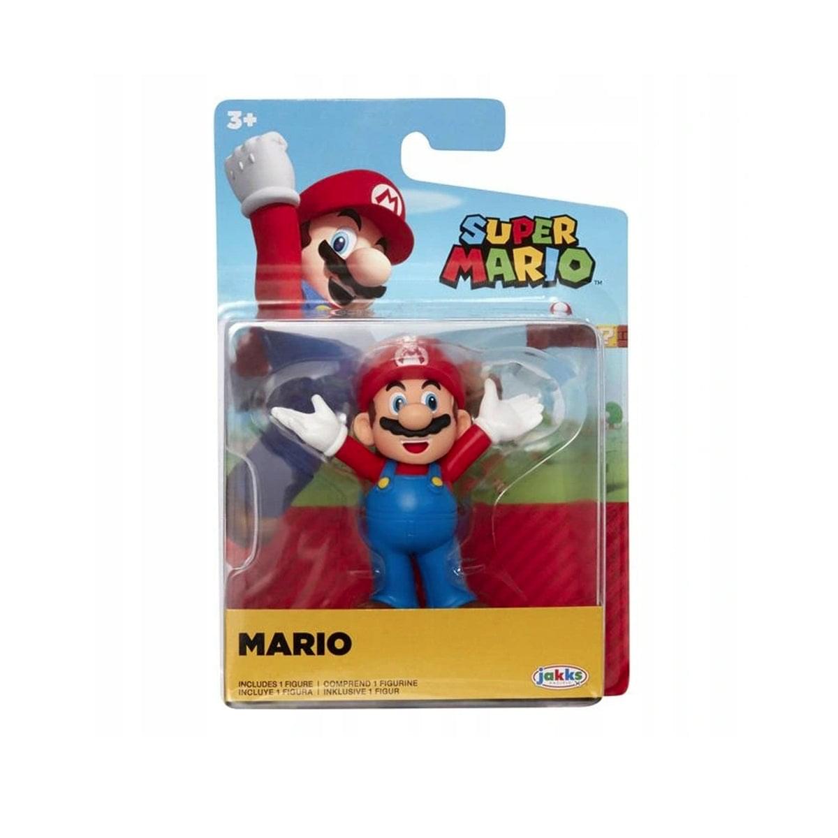 3+  
SUPER MARIO  
MARIO  

INCLUDES 1 FIGURE | COMPREN 1 FIGURINE | INCLUYE 1 FIGURA INCLUSIVA  

jakk