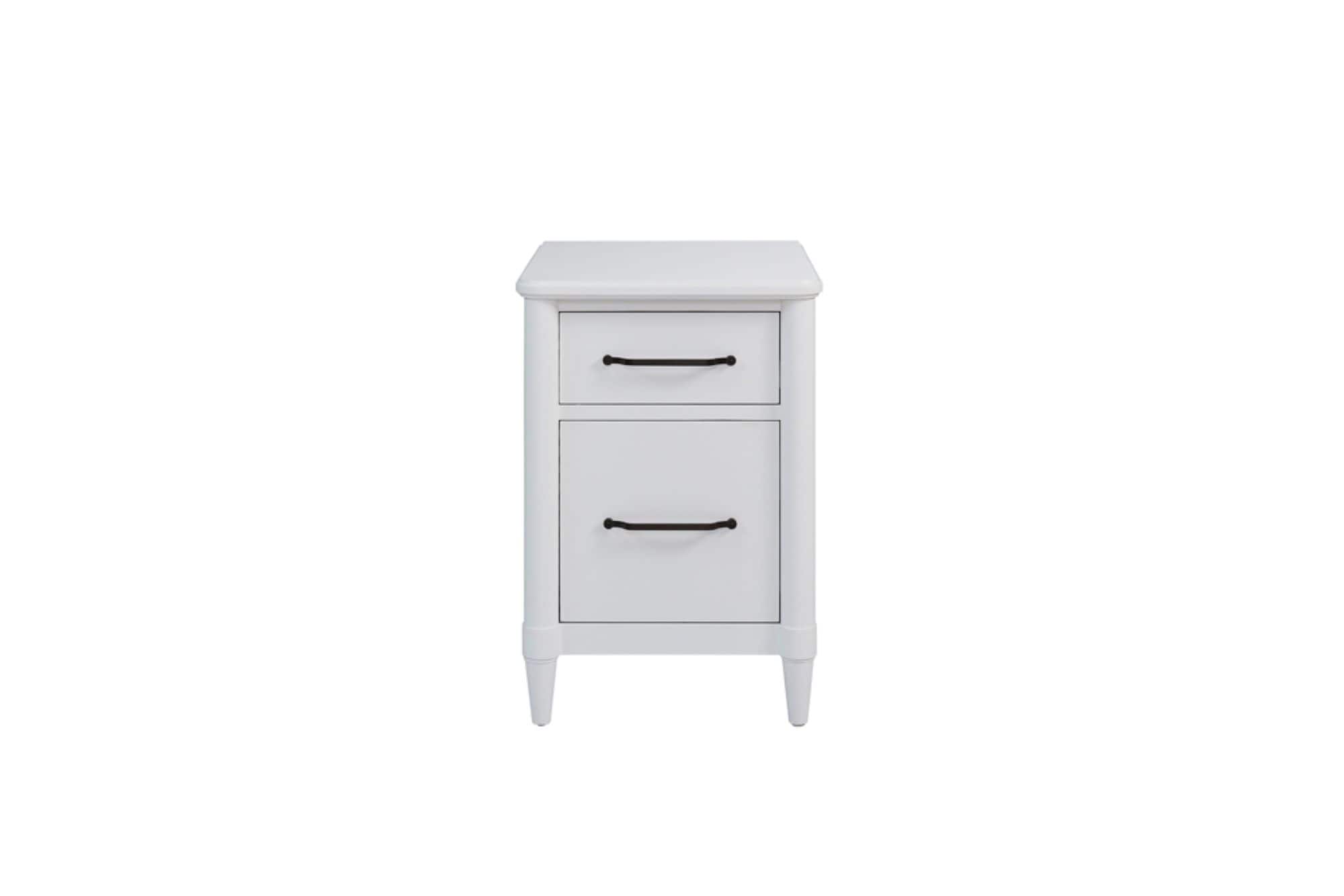 TinyHomie - 2 Drawer Filing Cabinet White