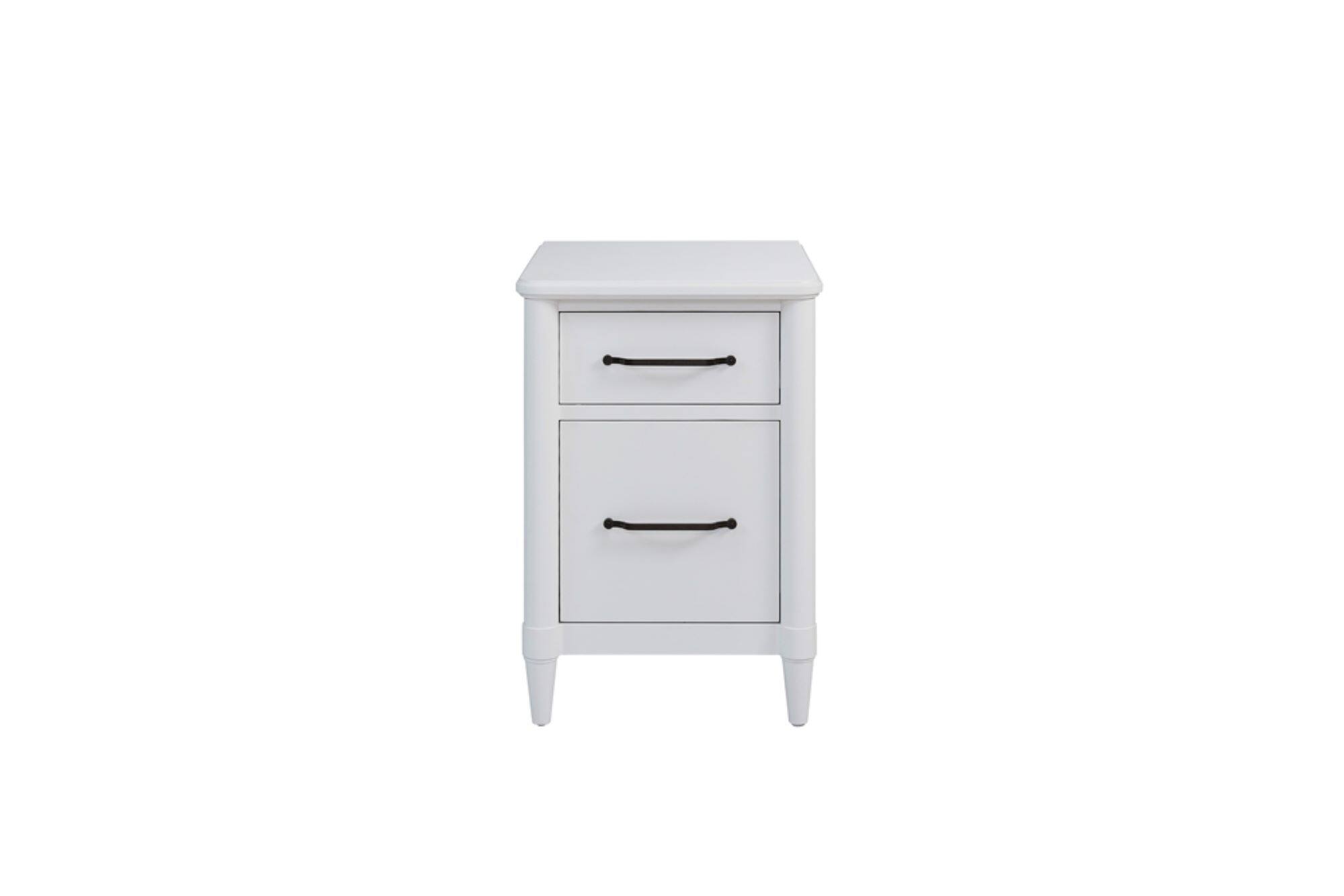 TinyHomie - 2 Drawer Filing Cabinet White