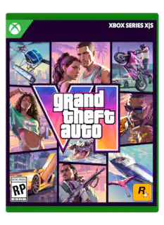 XBOX SERIES X|S
GRAND THEFT AUTO
RATING PENDING RP ESRB
R
