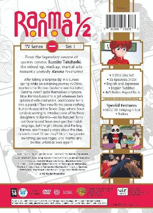 Back. Ranma 1/2 Set 1 [DVD].