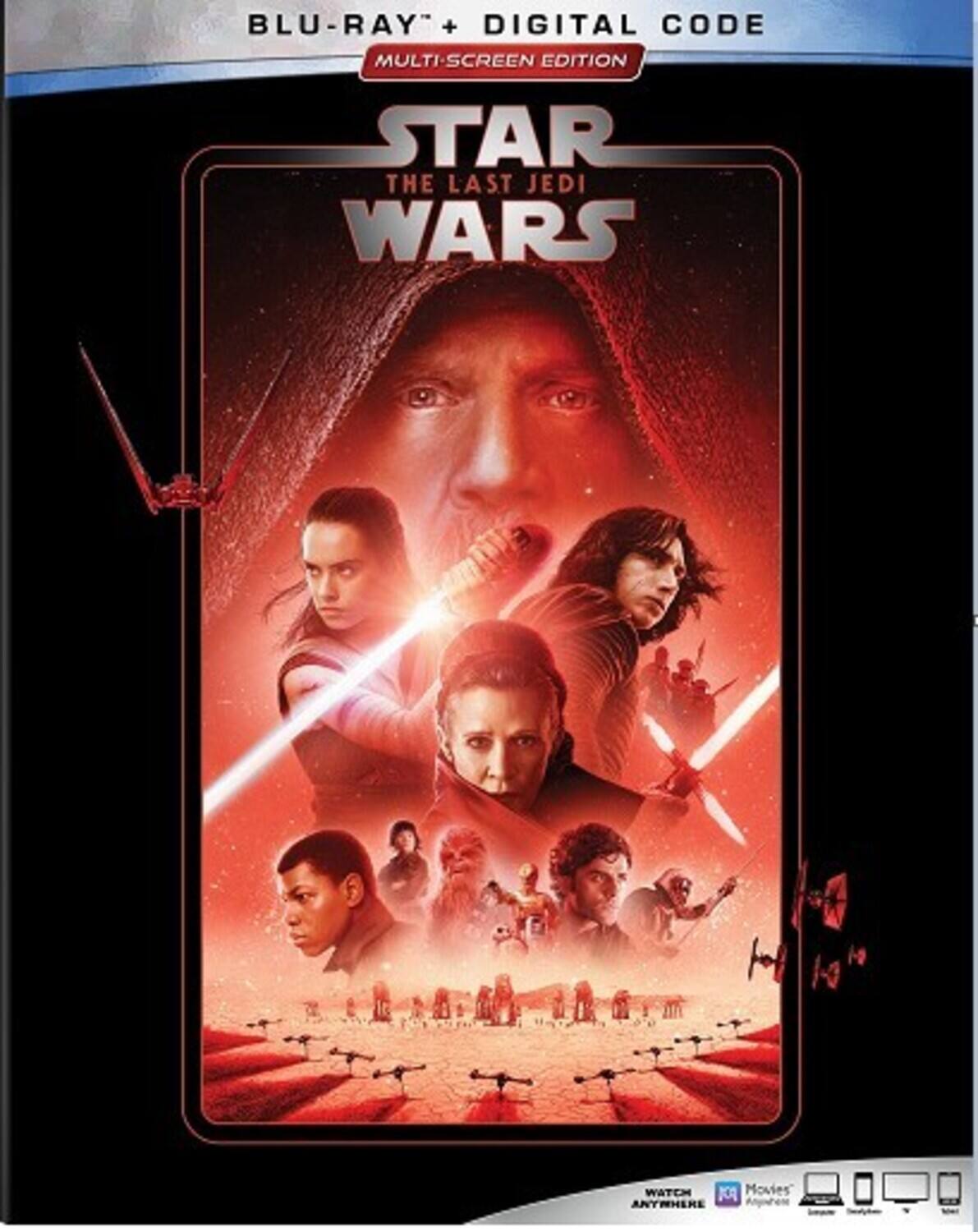 Front. Star Wars: Episode VIII: The Last Jedi   - BLU-RAY.