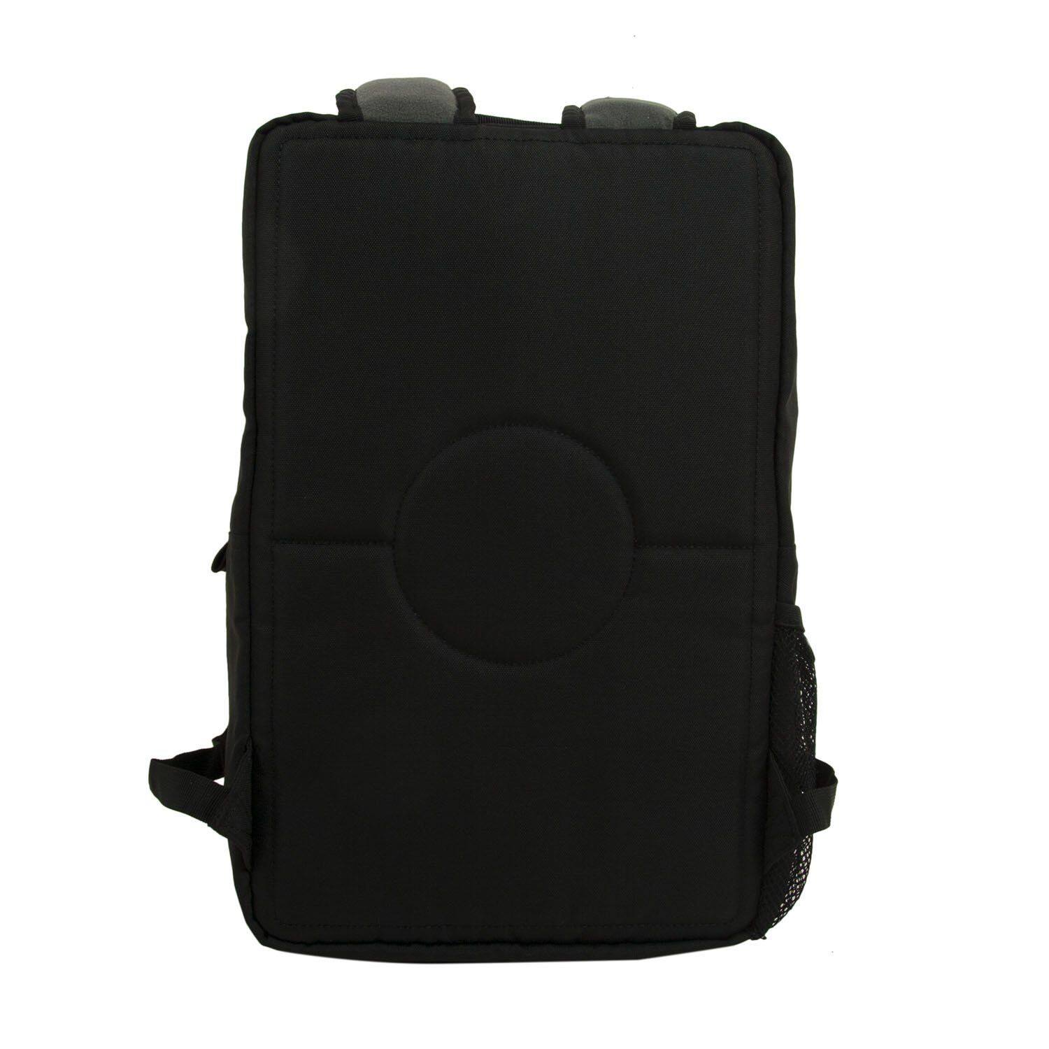 Alt View 1. LEGO - LEGO Brick Backpack - Black.
