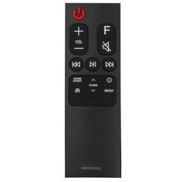 ALLIMITY - Replacement Remote Control AKB75595331, Fit for LG Soundbar SLM4R S65S3-S S65S3S SL4Y SPN5BW SPN5B-W SPJ4S SPJ4-S SL5Y - Black