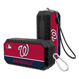 Keyscaper - Washington Nationals End Zone Water Resistant Bluetooth Speaker - Multicolor