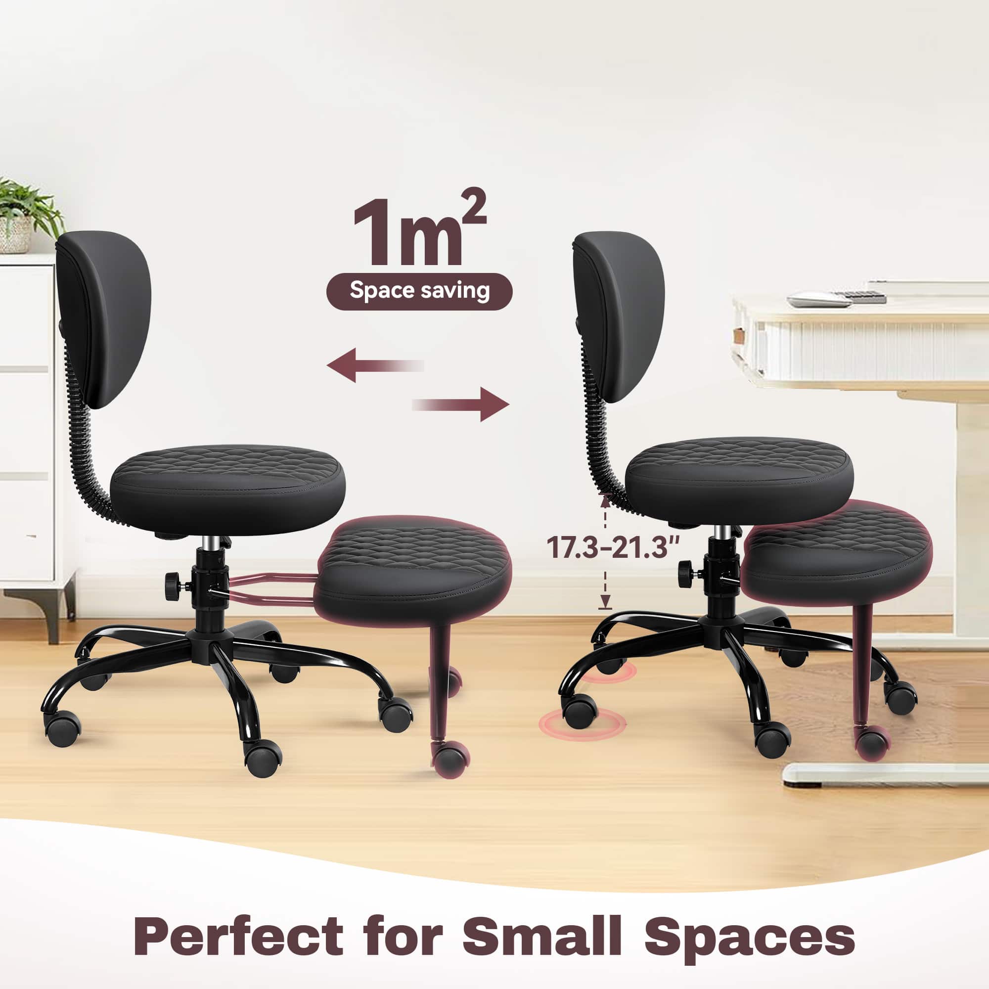 Brick Attic Cross Legged Chair Ergonomic ADHD Office Chair Height