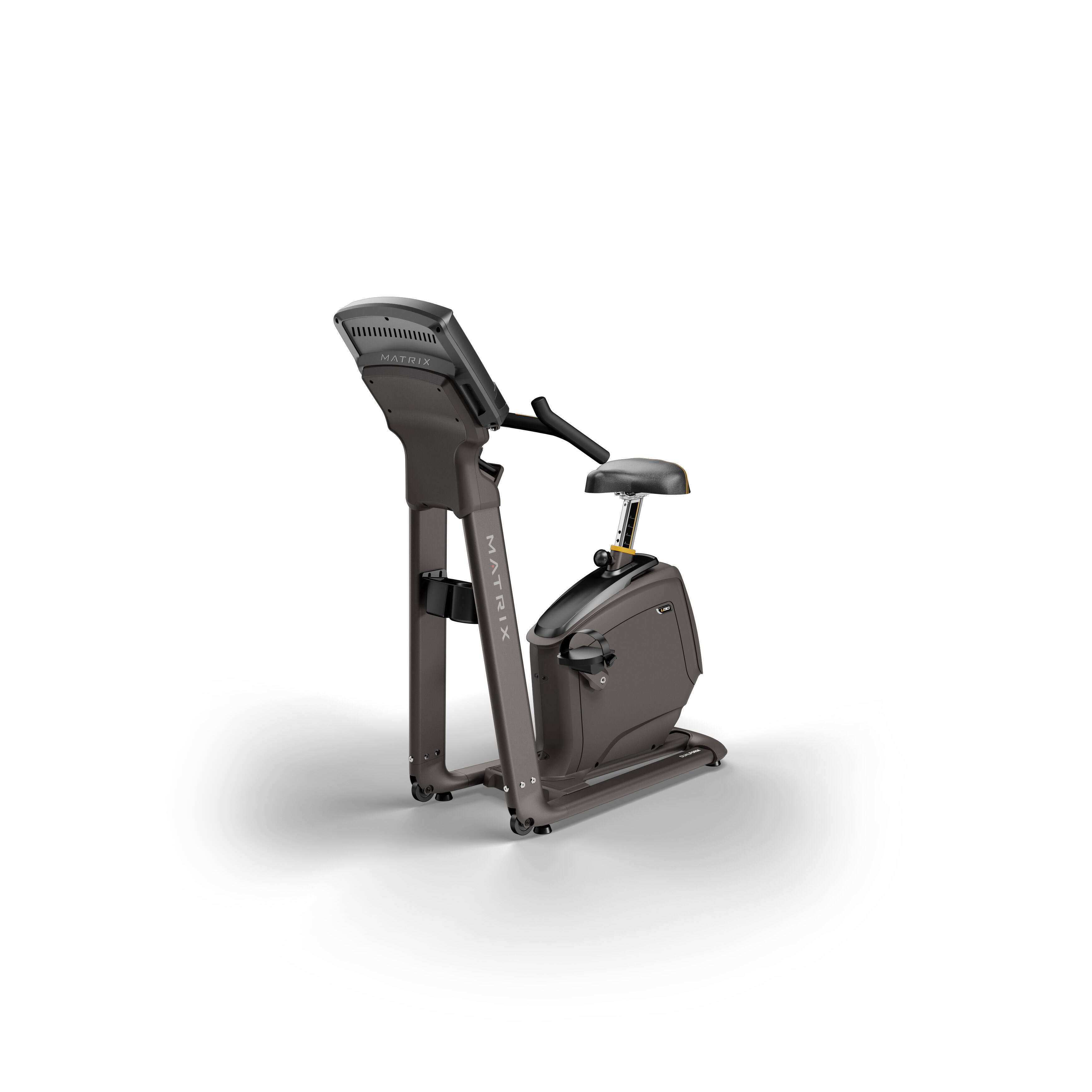 Alt View 11. Matrix - U30 Upright Bike with XR console - Black.