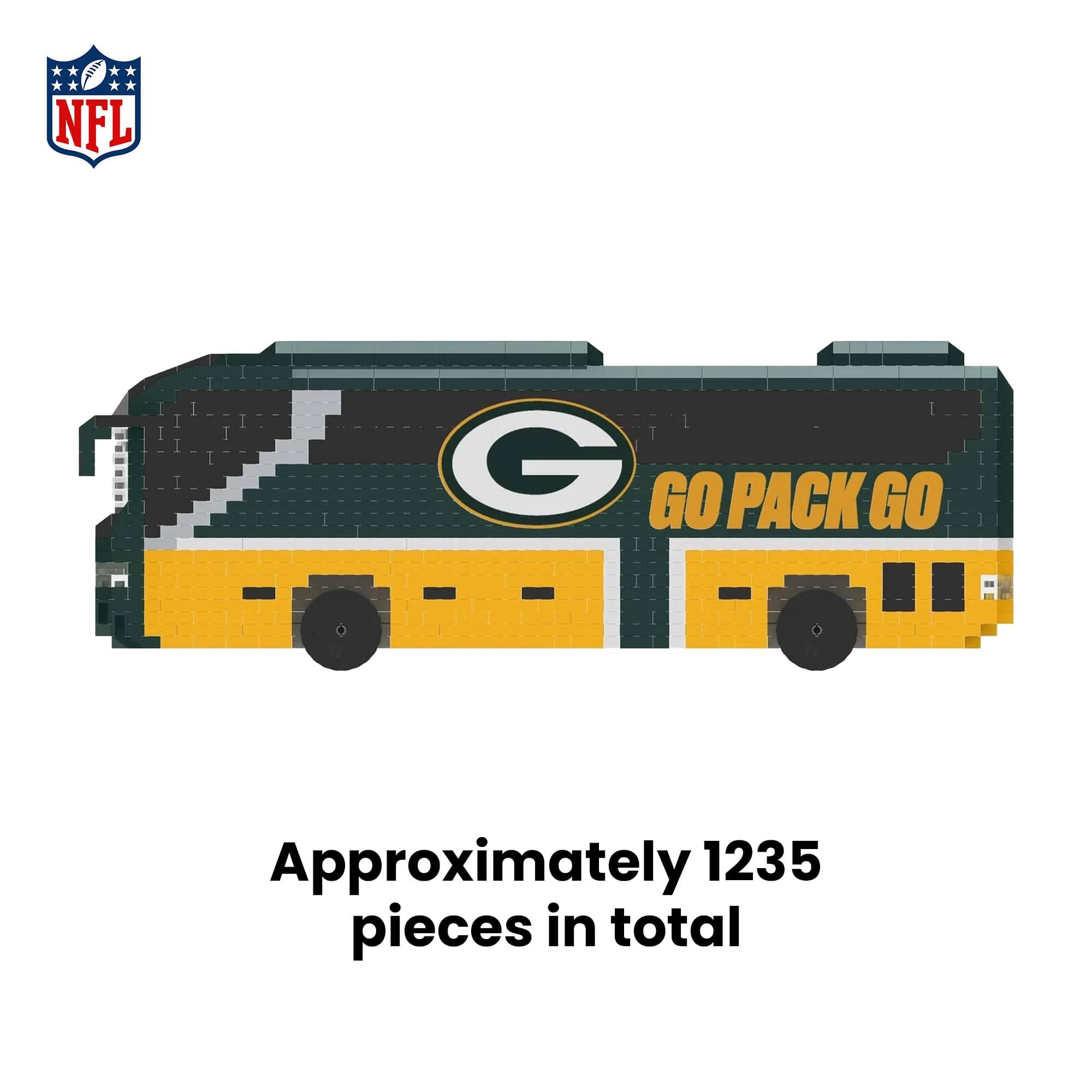 NFL G GO PACK GO  
Approximately 1235 pieces in total