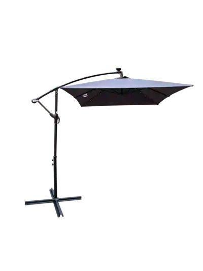 Loheer 10x6.5 Ft Rectangular Patio Umbrella Solar Lighted Outdoor Waterproof Sun Shade with Cross Base W656127034 - Best Buy Loheer 10x6.5 Ft Rectangular Patio Umbrella Solar Lighted Outdoor Waterproof Sun Shade with Cross Base W656127034 - Best Buy