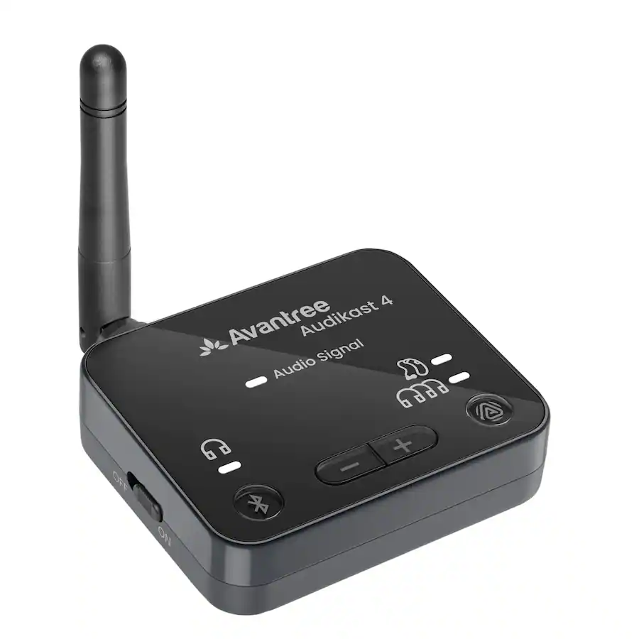 Chhatavan Tree Avantree Audikast 4 Auracast & Bluetooth 5.4 TV Transmitter for ...
