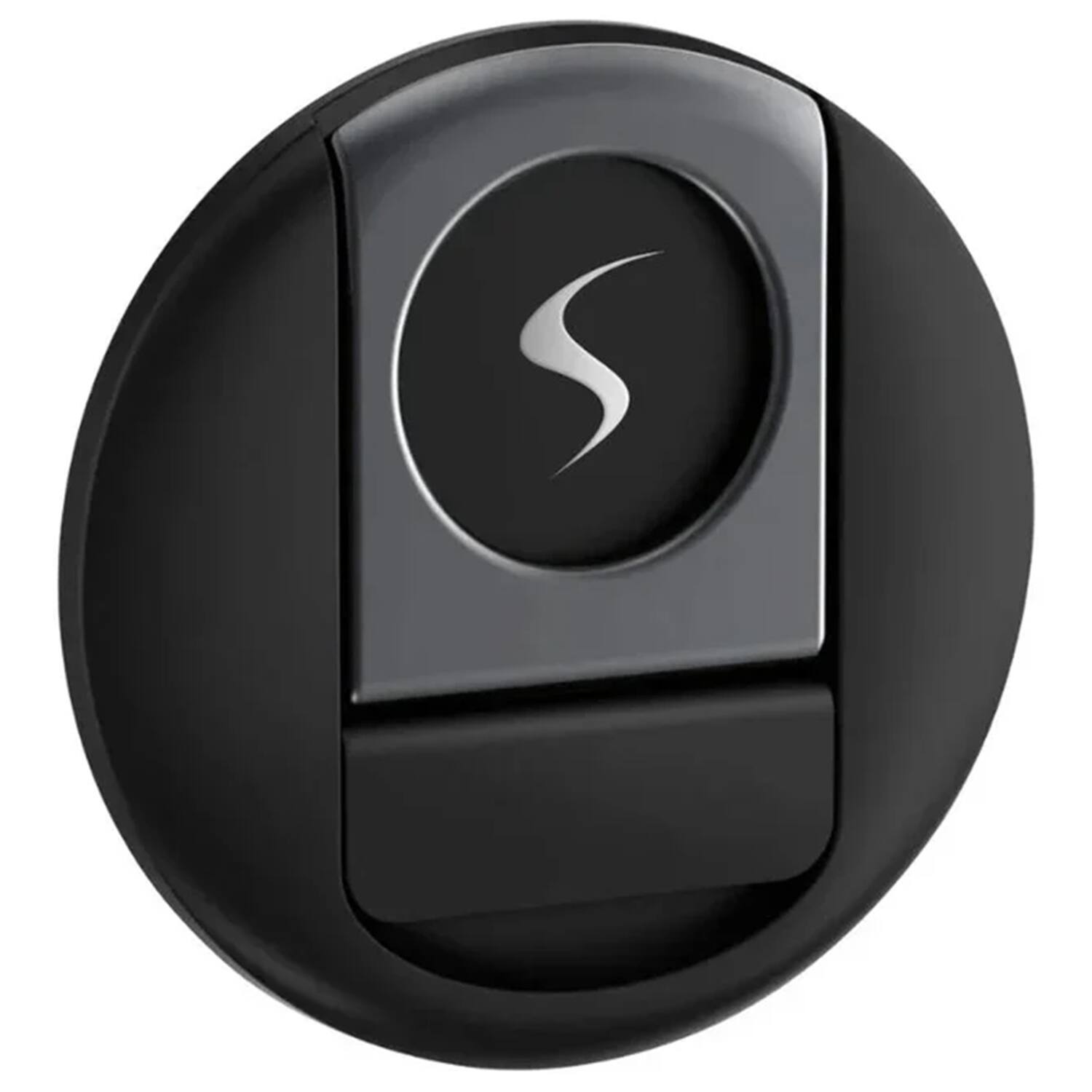 Front. Scapade - MagStand Magnetic iPhone Mount for MacBook Air and MacBook Pro - Black.