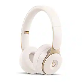 Beats - Solo Pro Wireless Noise Cancelling Bluetooth On-Ear Headphones - Ivory