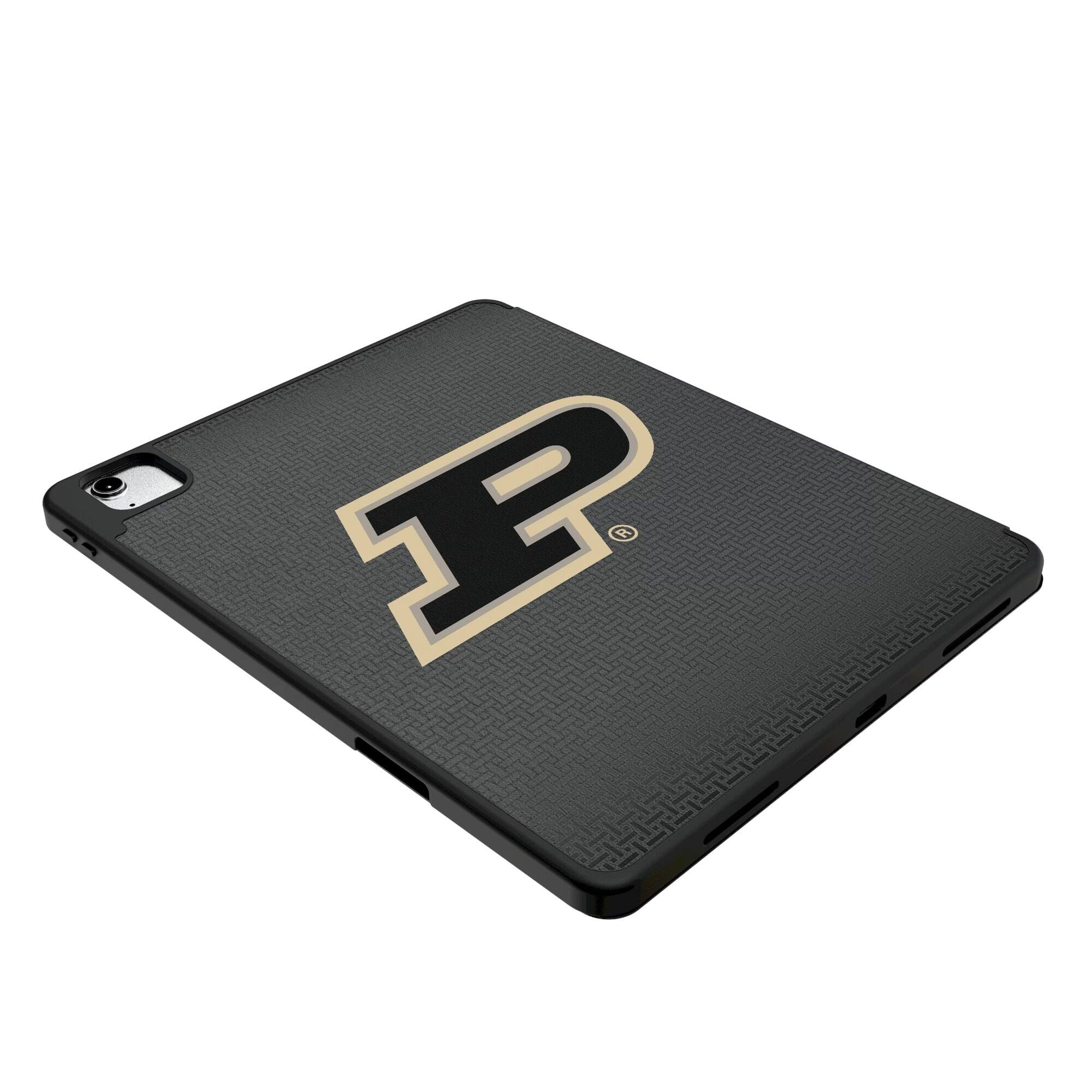 Alt View 2. Keyscaper - Purdue Boilermakers iPad Case - 13in Air M2/M3 - Black.
