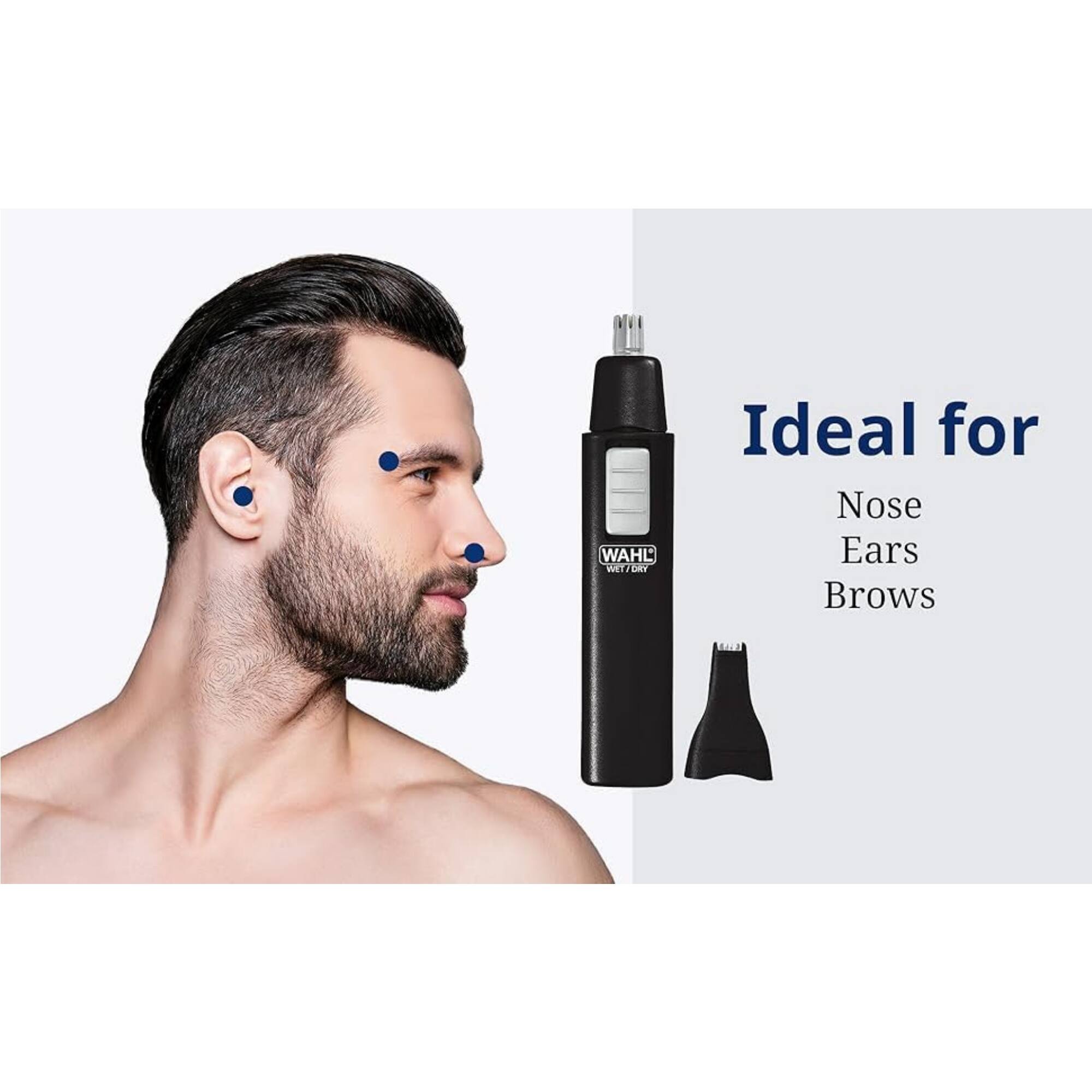 WAHL WELL EdeY Ideal for Nose, Ears, Brows