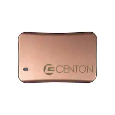 Front. Centon - Centon External SSD - Rose Gold.