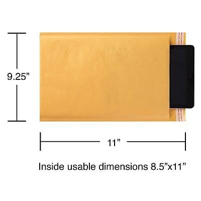 T 9.25" 11" Inside usable dimensions 8.5"x11"