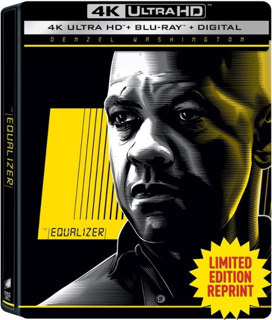 The Equalizer [SteelBook] [Includes Digital Copy] [4K Ultra HD  Blu-ray/Blu-ray] [2014] - Best Buy