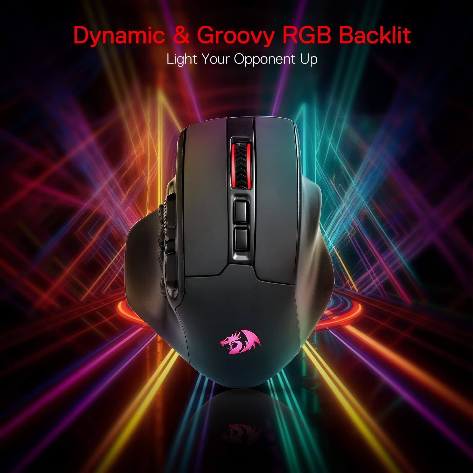 Dynamic & Groovy RGB Backlit  
Light Your Opponent Up