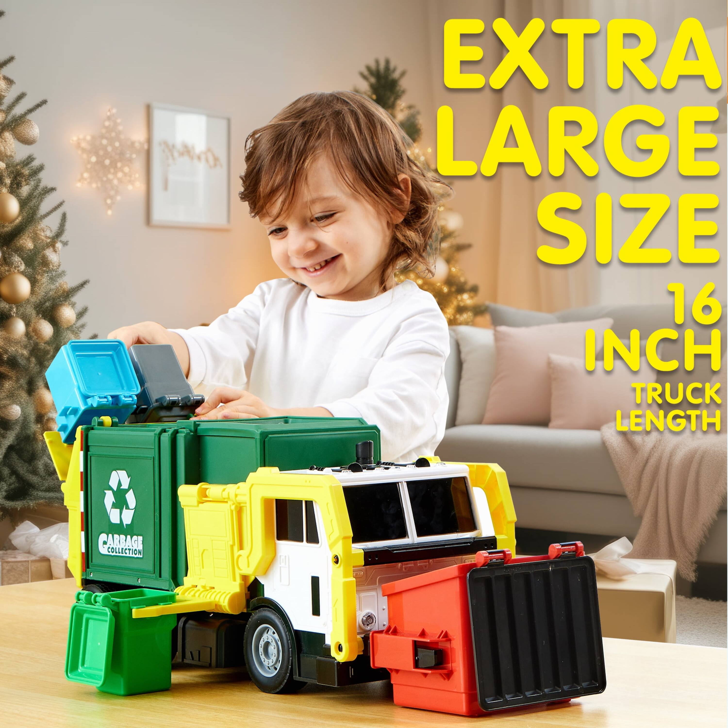 EXTRA LARGE SIZE 16 INCH TRUCK LENGTH ARBAGE COLLECTION