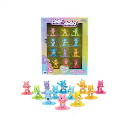 Set of 12 Diecast Figures "Care Bears" Franchise "Nano Metalfigs" Series Diecast Models by Jada