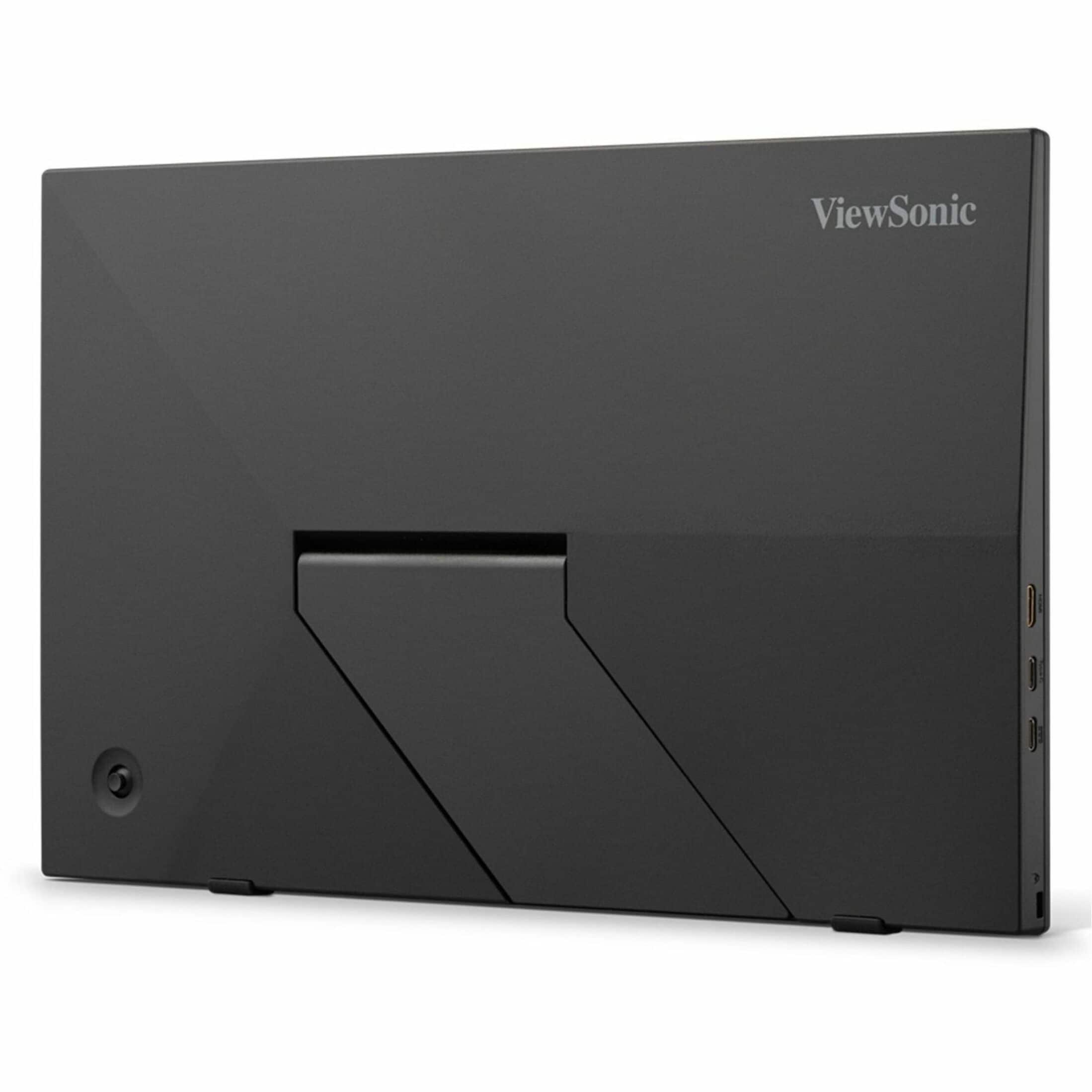 Alt View 17. ViewSonic - VA1653 16" IPS FHD Portable Monitor (USB-C, Mimi HDMI) - Black.