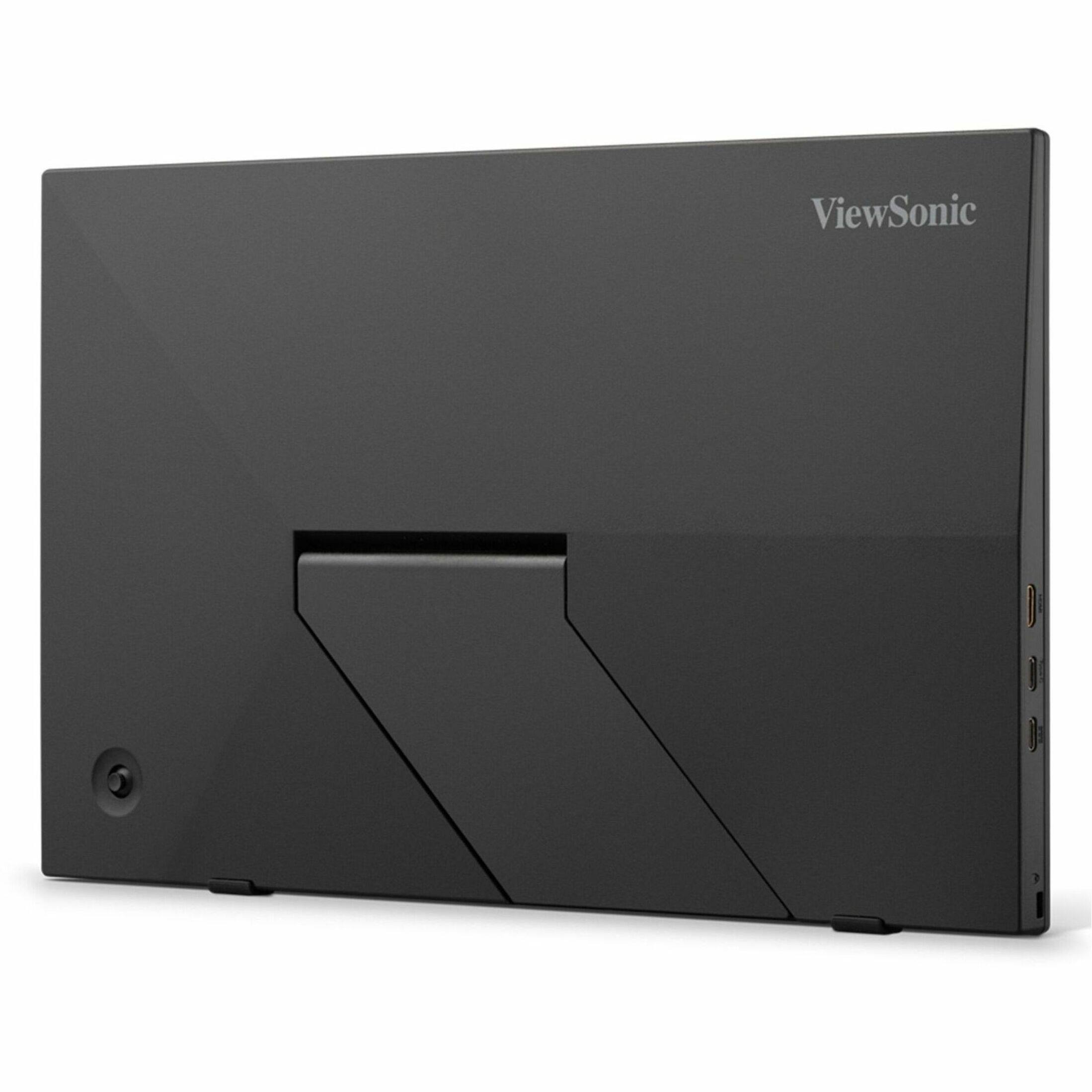 Alt View 17. ViewSonic - VA1653 16" IPS FHD Portable Monitor  (USB-C, Mimi HDMI) - Black.