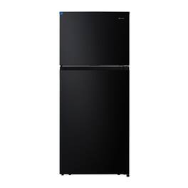 Verona - 28 inch Top Freezer Refrigerator with 17.6 cu. ft. Total Capacity - Black