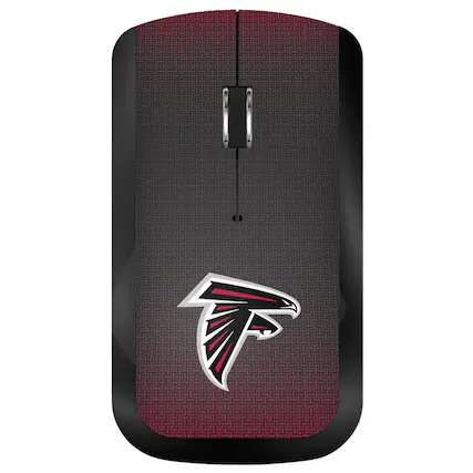 Front. Keyscaper - Atlanta Falcons Wireless USB Computer Mouse - Black.