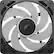 Alt View 12. CORSAIR - RS120-R ARGB 120mm PWM Reverse Case Fans Triple Pack - Black.