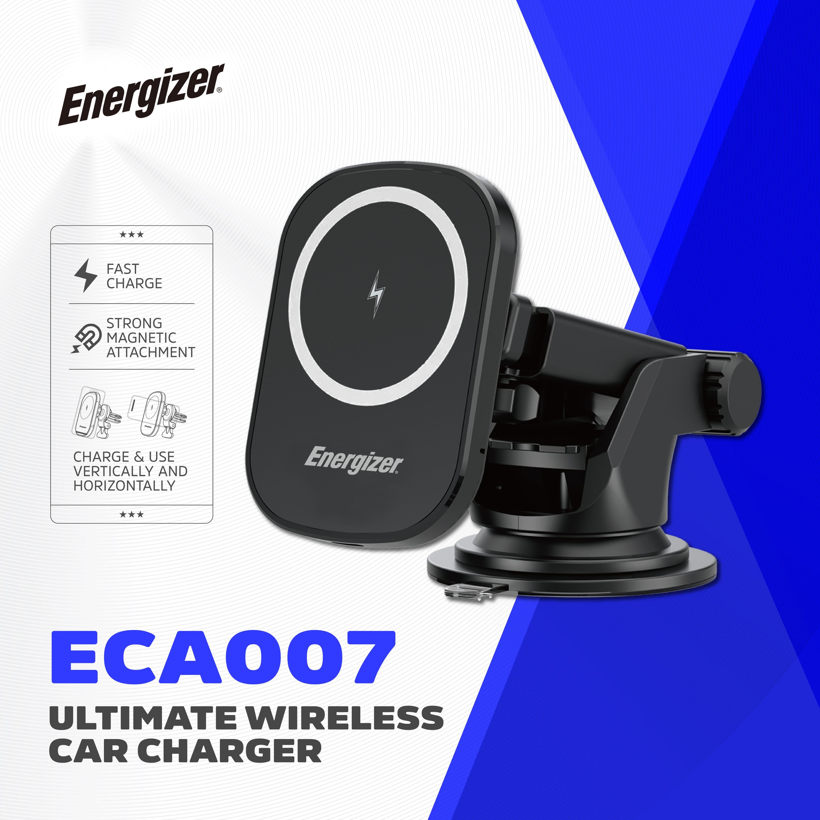 Energizer ECA007 Ultimate Wireless Car Charger.