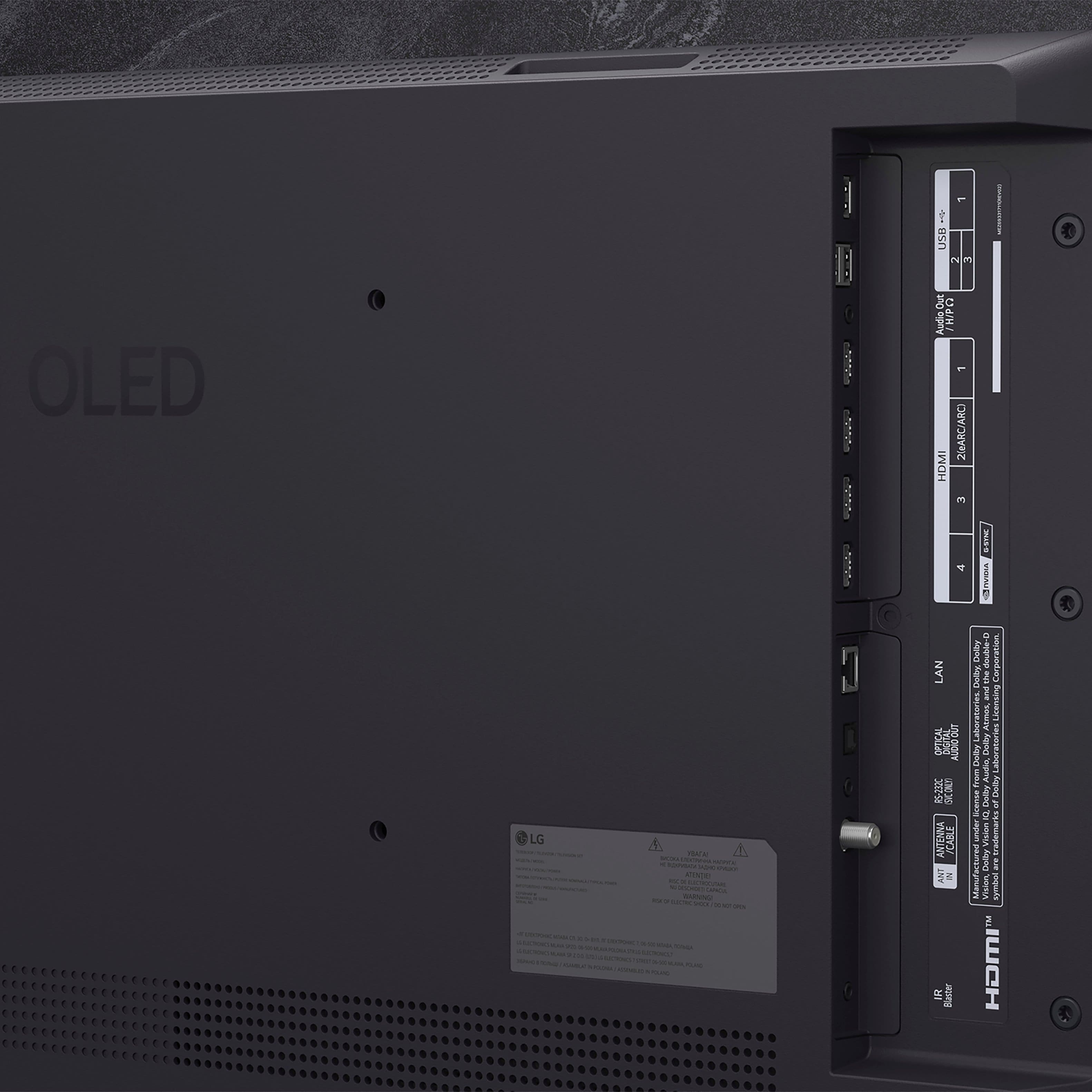 The text on the image reads:
"OLED Audios Out/H/PO 1 leARC/ARC HDMI 1.4a 1080p 3D 24p 48p 60p 120p 240p 24p 48p 60p 120p 240p 24p 48p 60p 120p 240p 24p 48p 60p 120p 240p 24p 48p 60p 120p 240p 24p 48p 60p 120p 240p 24p 48p 60p 120p 240p 24p 48p 60p 120p 240p 24p 48p 60p 120p 240p 24p 48p 60p 120p 240p 24p 48p 60p 120p 240p 24p 48p 60p 120p 240p 24p 48p 60p 120p 240p 24p 48p 60p 120p 240p 24p 48p 60p 120p 240p 24p 48p 60p 120p 240p 24p 48p 60p 120p 240p 24p 48p 60p 120p 240p 24p 48p 60p 120p 240p 24p 48p 60p 120p 240p 24p 48p 60p 120p 240p 24p 48