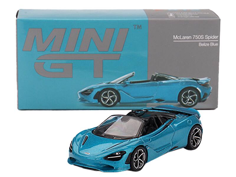 MINI GT  
McLaren 750S Spider  
Belize Blue