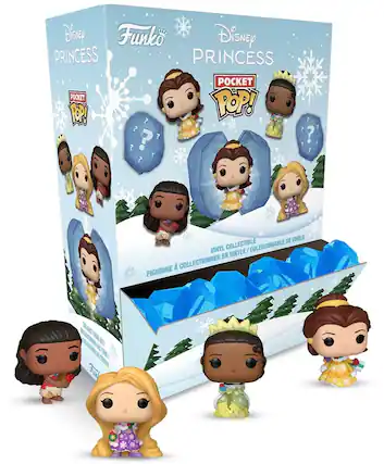 Disney Princess
Funko Pocket Pop!
Vinyl Collectible / Figurine à collectionner en vinyle / Collectionner en vinyle / Coleccionable de vinilo
Figurine à collectionner en vinyle / Collectionner en vinyle / Coleccionable de vinilo
T10001 TDE0