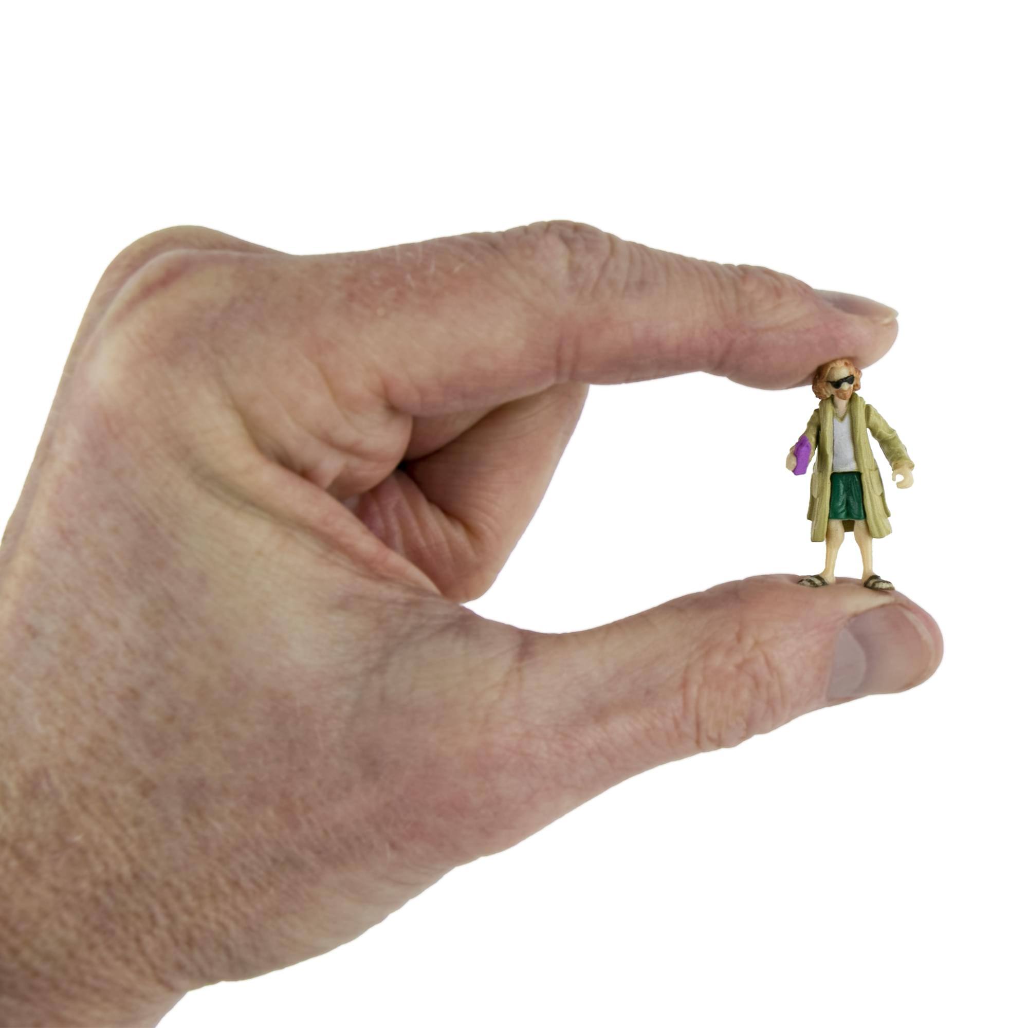 Alt View 3. Super Impulse - Worlds Smallest The Big Lebowski Micro Figure | One Random - Purple.
