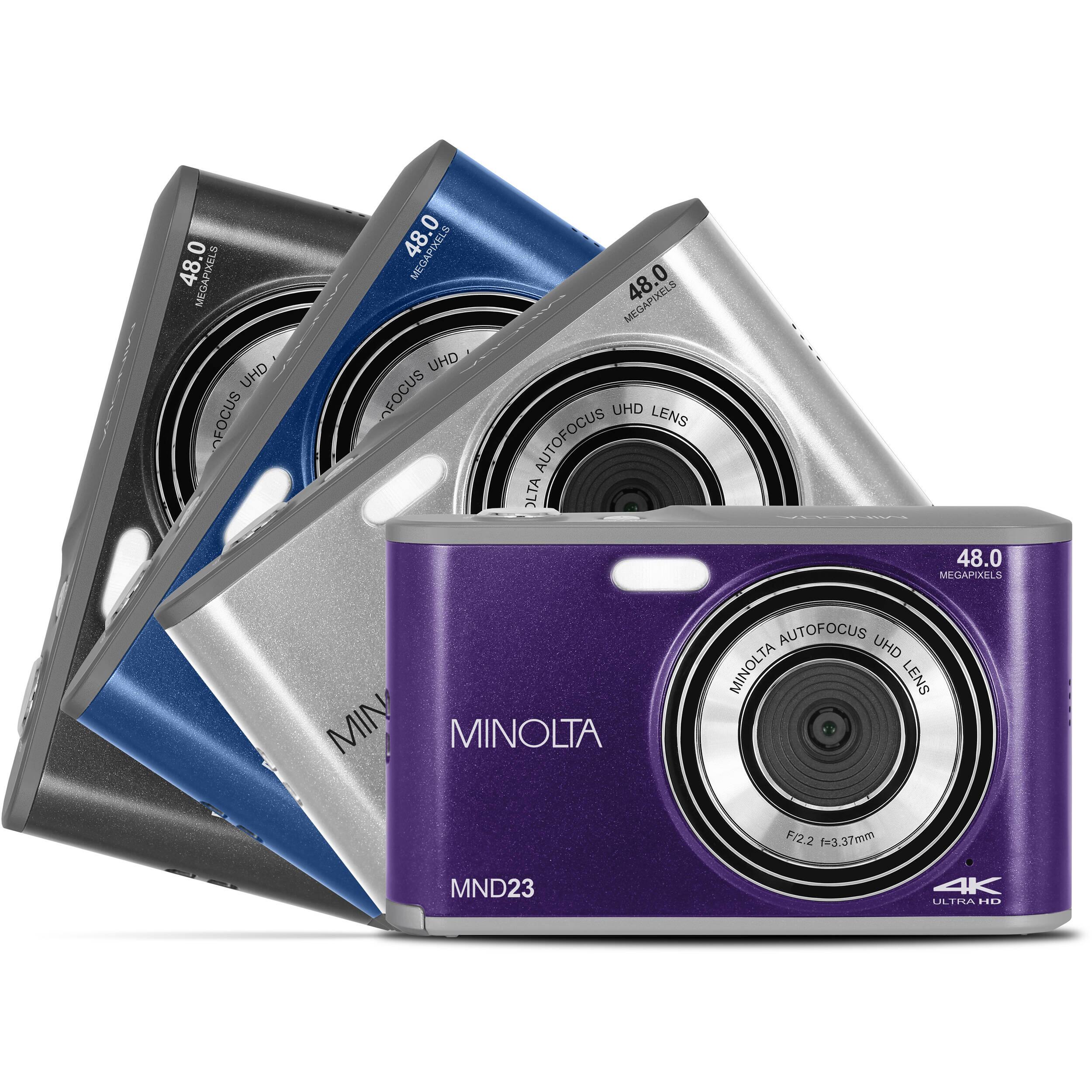 48.0 MEGAPIXELS UHD AUTOFOCUS LENS  
MINOLTA AUTOFOCUS UHD LENS  
F/2.2 f=3.37mm  
MND23  
4K ULTRA HD