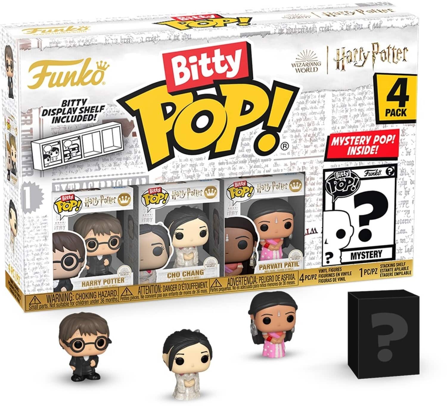 FUNKO Bitty POP!: Harry Potter and the Goblet of Fire - Harry 4-Pack - COLLECTABLES - Multicolor