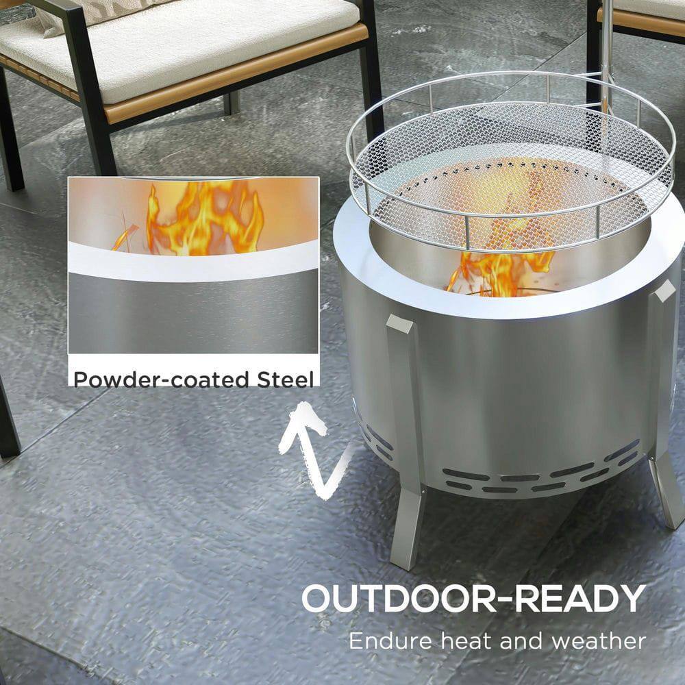 Powder-coated Steel  
OUTDOOR-READY  
Endure heat and weather