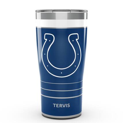 Front. Tervis - Indianapolis Colts 20oz. MVP Stainless Steel Tumbler - Multicolor.