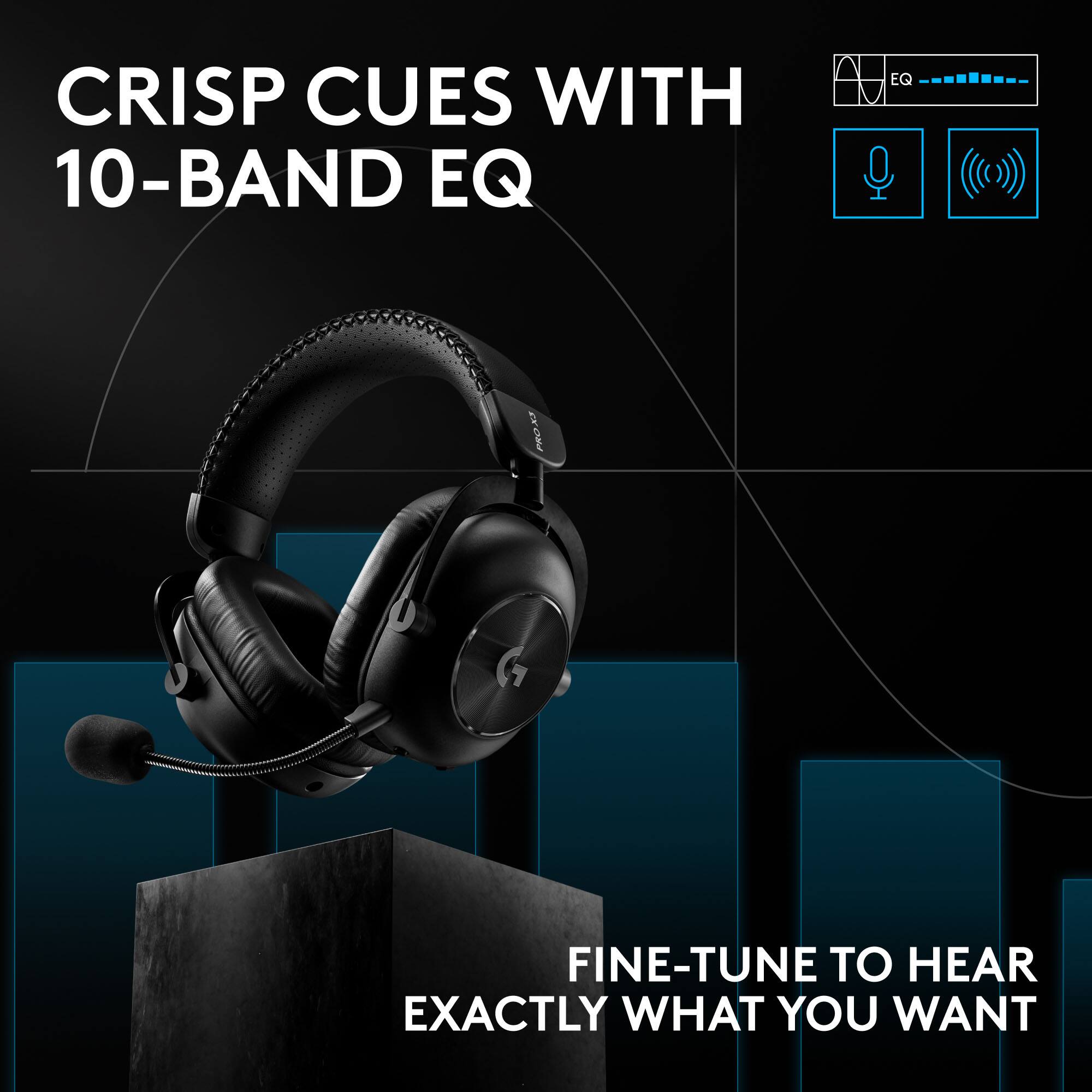 CRISP CUES WITH 10-BAND EQ

FINE-TUNE TO HEAR EXACTLY WHAT YOU WANT