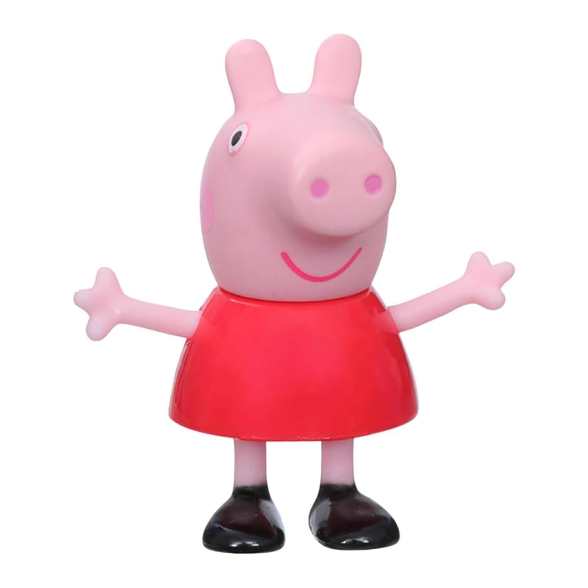 Alt View 3. Hasbro - Peppa Pig Adventures Figure 4 Pack | Peppa's Family - Pink.