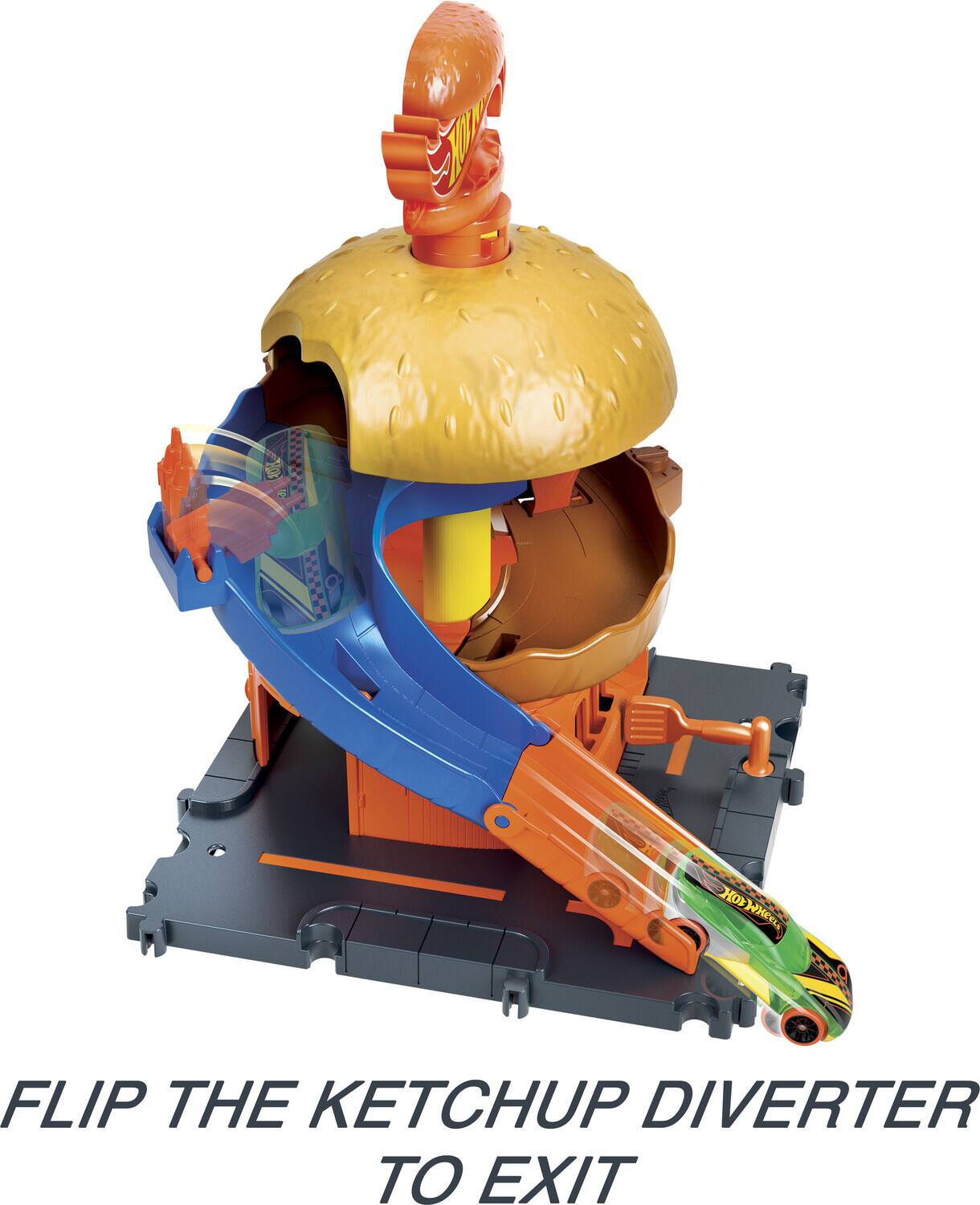 WH FLIP THE KETCHUP DIVERTER TO EXIT